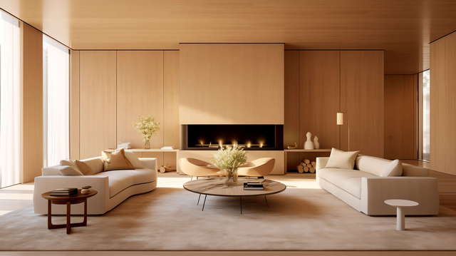 图片[5]-全球设计案例智能库_OJBKAI.COM家装原木风现代客厅Midjourney灵感图库-_设计智库－全球设计案例智能库_OJBKAI.COM-全球设计案例智能库_OJBKAI.COM设计智库