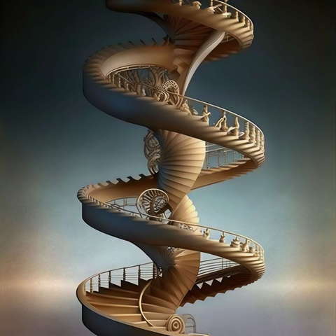 图片[3]-全球设计案例智能库_OJBKAI.COM艺术旋转楼梯-3_Midjourney灵感图库-设计智库－全球设计案例智能库_OJBKAI.COM-全球设计案例智能库_OJBKAI.COM设计智库