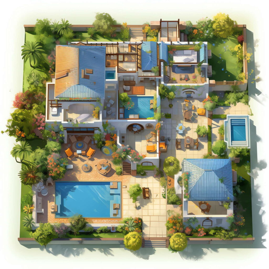 图片[5]-全球设计案例智能库_OJBKAI.COM别墅平面图Midjourney灵感图库-名师联智库－全球设计案例智能库名师联素材平台-全球设计案例智能库_OJBKAI.COM设计智库