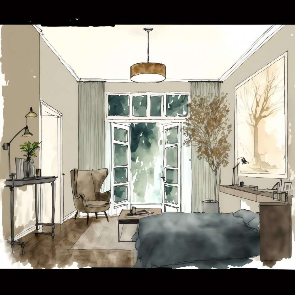 图片[5]-全球设计案例智能库_OJBKAI.COM室内设计手绘图Midjourney灵感图库-名师联智库－全球设计案例智能库名师联素材平台-全球设计案例智能库_OJBKAI.COM设计智库