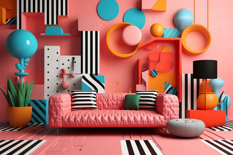 图片[36]-全球设计案例智能库_OJBKAI.COM时尚色彩碰撞家居搭配Midjourney灵感图库-_设计智库－全球设计案例智能库_OJBKAI.COM-全球设计案例智能库_OJBKAI.COM设计智库