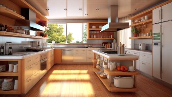 图片[33]-全球设计案例智能库_OJBKAI.COM原木开放厨房中岛吧台_Midjourney灵感图库220P-全球设计案例智能库_OJBKAI.COM设计智库