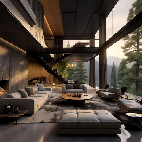 图片[54]-全球设计案例智能库_OJBKAI.COM现代挑高客厅_Midjourney灵感图库673p-全球设计案例智能库_OJBKAI.COM设计智库