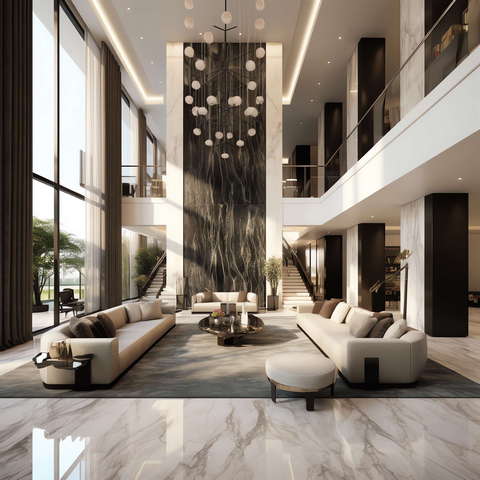 图片[13]-全球设计案例智能库_OJBKAI.COM现代前卫挑高客厅Midjourney灵感图库-_设计智库－全球设计案例智能库_OJBKAI.COM-全球设计案例智能库_OJBKAI.COM设计智库