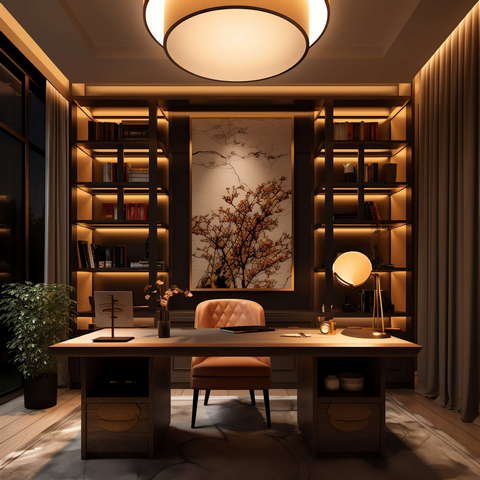 图片[26]-全球设计案例智能库_OJBKAI.COM新中式书房Midjourney灵感图库-_设计智库－全球设计案例智能库_OJBKAI.COM-全球设计案例智能库_OJBKAI.COM设计智库