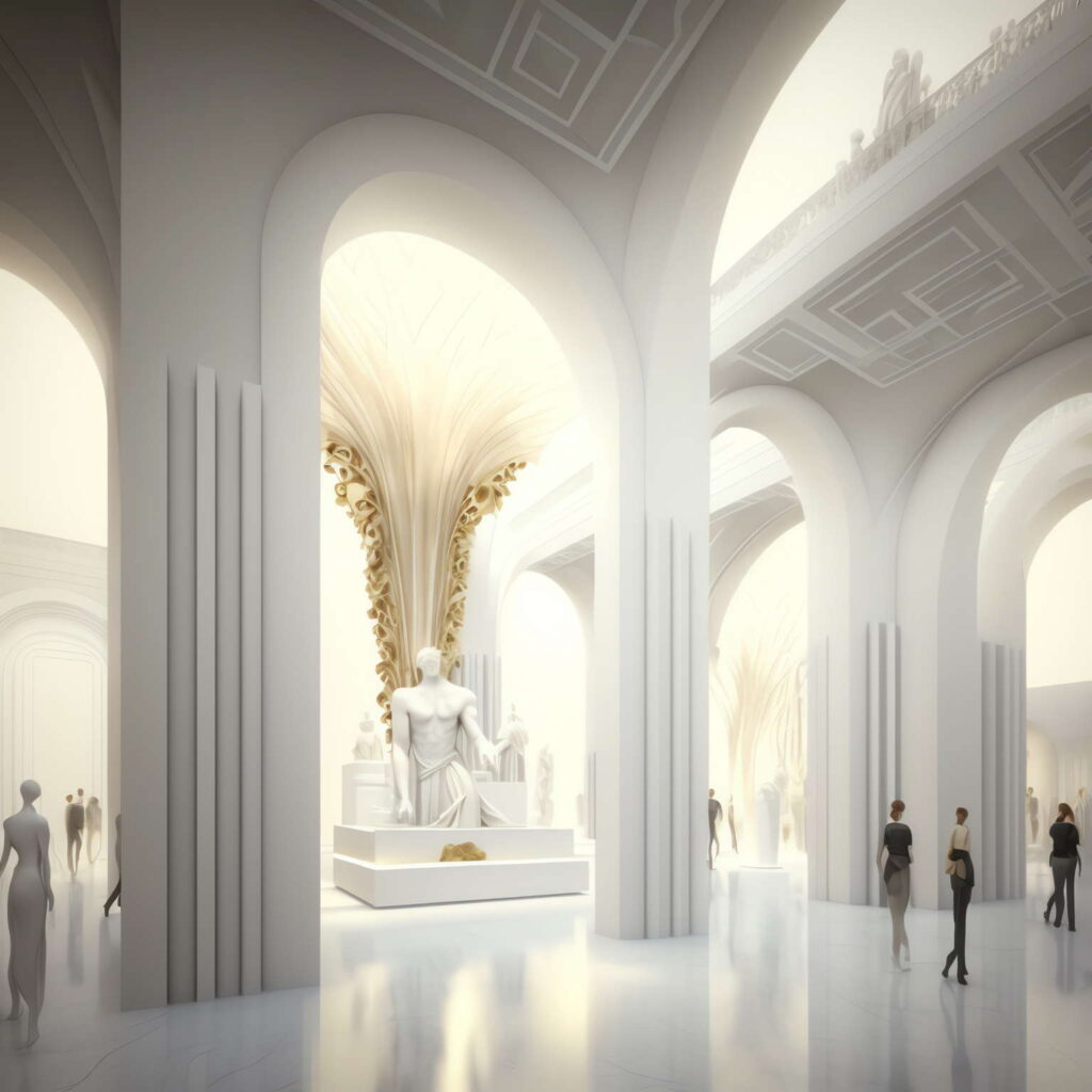 图片[17]-全球设计案例智能库_OJBKAI.COM白色博物馆大厅Midjourney灵感图库-_设计智库－全球设计案例智能库_OJBKAI.COM-全球设计案例智能库_OJBKAI.COM设计智库
