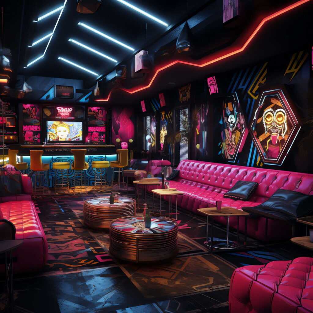 图片[26]-全球设计案例智能库_OJBKAI.COM赛博朋克风KTV_Midjourney灵感图库-_设计智库－全球设计案例智能库_OJBKAI.COM-全球设计案例智能库_OJBKAI.COM设计智库