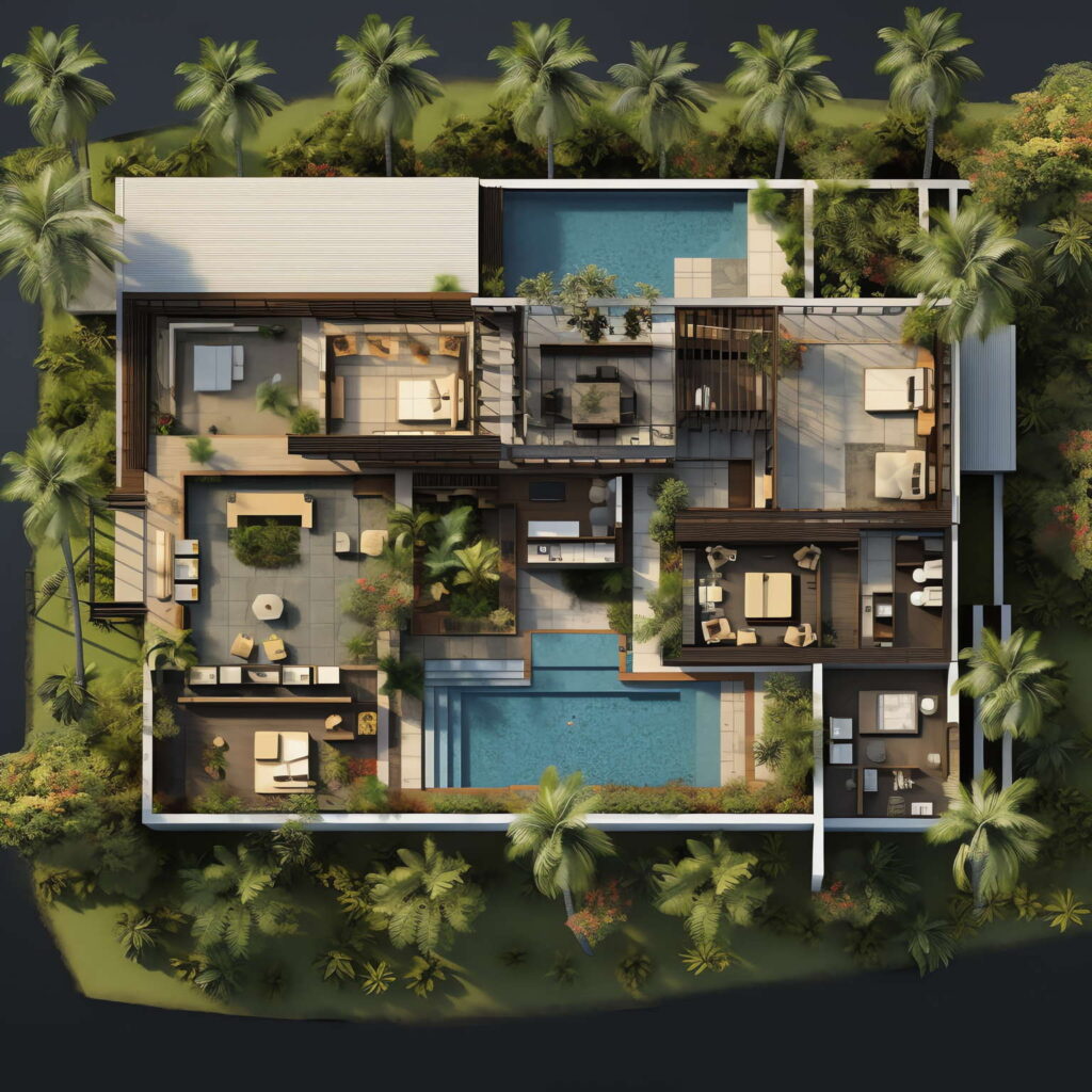 图片[27]-全球设计案例智能库_OJBKAI.COM别墅平面图Midjourney灵感图库-名师联智库－全球设计案例智能库名师联素材平台-全球设计案例智能库_OJBKAI.COM设计智库