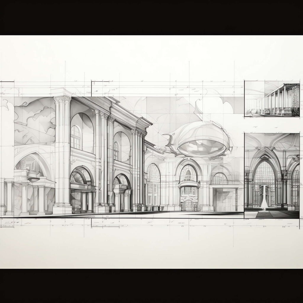 图片[26]-全球设计案例智能库_OJBKAI.COM建筑手绘图Midjourney灵感图库-名师联智库－全球设计案例智能库名师联素材平台-全球设计案例智能库_OJBKAI.COM设计智库