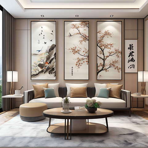 图片[10]-全球设计案例智能库_OJBKAI.COM新中式客厅Midjourney灵感图库-_设计智库－全球设计案例智能库_OJBKAI.COM-全球设计案例智能库_OJBKAI.COM设计智库