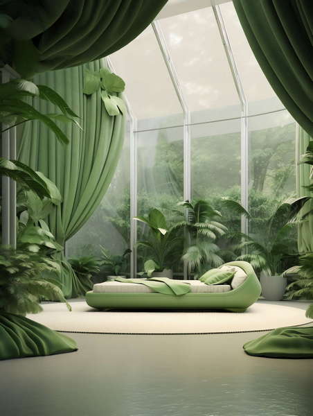 图片[3]-全球设计案例智能库_OJBKAI.COM家装绿植空间艺术卧室Midjourney灵感图库-_设计智库－全球设计案例智能库_OJBKAI.COM-全球设计案例智能库_OJBKAI.COM设计智库