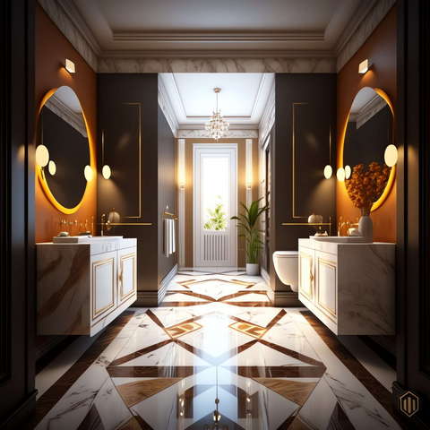 图片[26]-全球设计案例智能库_OJBKAI.COM新古典卫生间设计Midjourney灵感图库-_设计智库－全球设计案例智能库_OJBKAI.COM-全球设计案例智能库_OJBKAI.COM设计智库