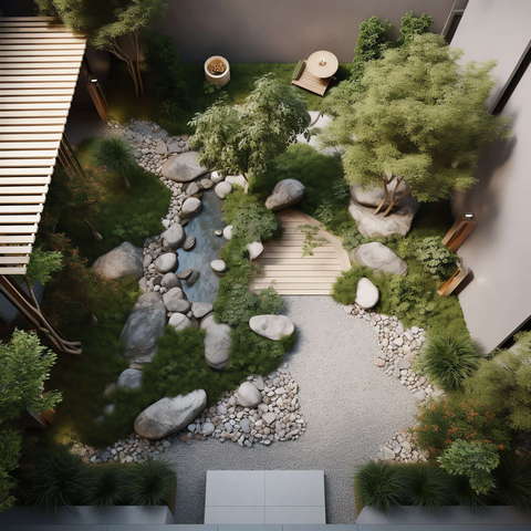 图片[17]-全球设计案例智能库_OJBKAI.COM新中式庭院景观Midjourney灵感图库-_设计智库－全球设计案例智能库_OJBKAI.COM-全球设计案例智能库_OJBKAI.COM设计智库