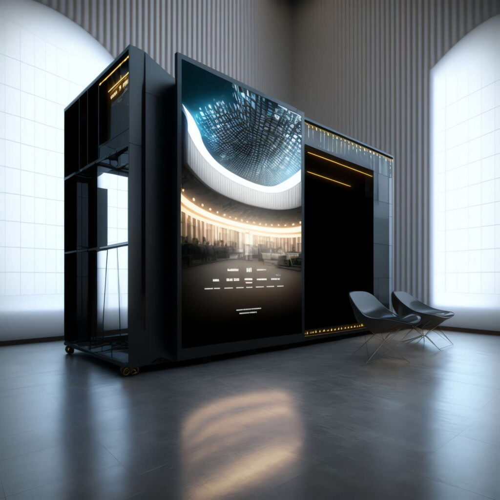 图片[16]-全球设计案例智能库_OJBKAI.COM现代前卫展厅展位Midjourney灵感图库-_设计智库－全球设计案例智能库_OJBKAI.COM-全球设计案例智能库_OJBKAI.COM设计智库