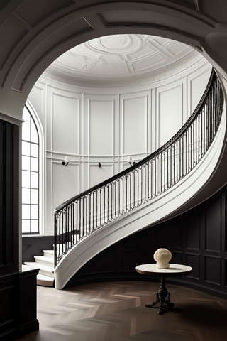 图片[57]-全球设计案例智能库_OJBKAI.COM新古典别墅楼梯Midjourney灵感图库-_设计智库－全球设计案例智能库_OJBKAI.COM-全球设计案例智能库_OJBKAI.COM设计智库