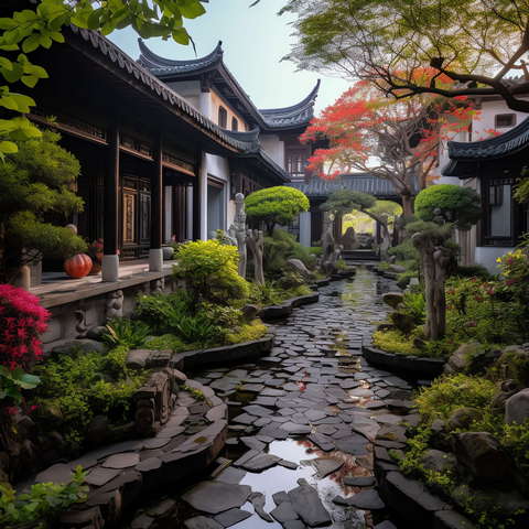 图片[40]-全球设计案例智能库_OJBKAI.COM别墅庭院景观Midjourney灵感图库-_设计智库－全球设计案例智能库_OJBKAI.COM-全球设计案例智能库_OJBKAI.COM设计智库