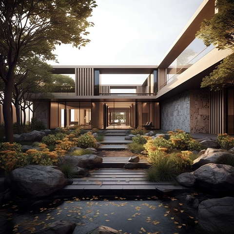 图片[61]-全球设计案例智能库_OJBKAI.COM现代别墅庭院Midjourney灵感图库-_设计智库－全球设计案例智能库_OJBKAI.COM-全球设计案例智能库_OJBKAI.COM设计智库