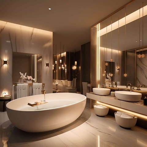 图片[12]-全球设计案例智能库_OJBKAI.COM现代家装卫生间带浴缸Midjourney灵感图库-_设计智库－全球设计案例智能库_OJBKAI.COM-全球设计案例智能库_OJBKAI.COM设计智库