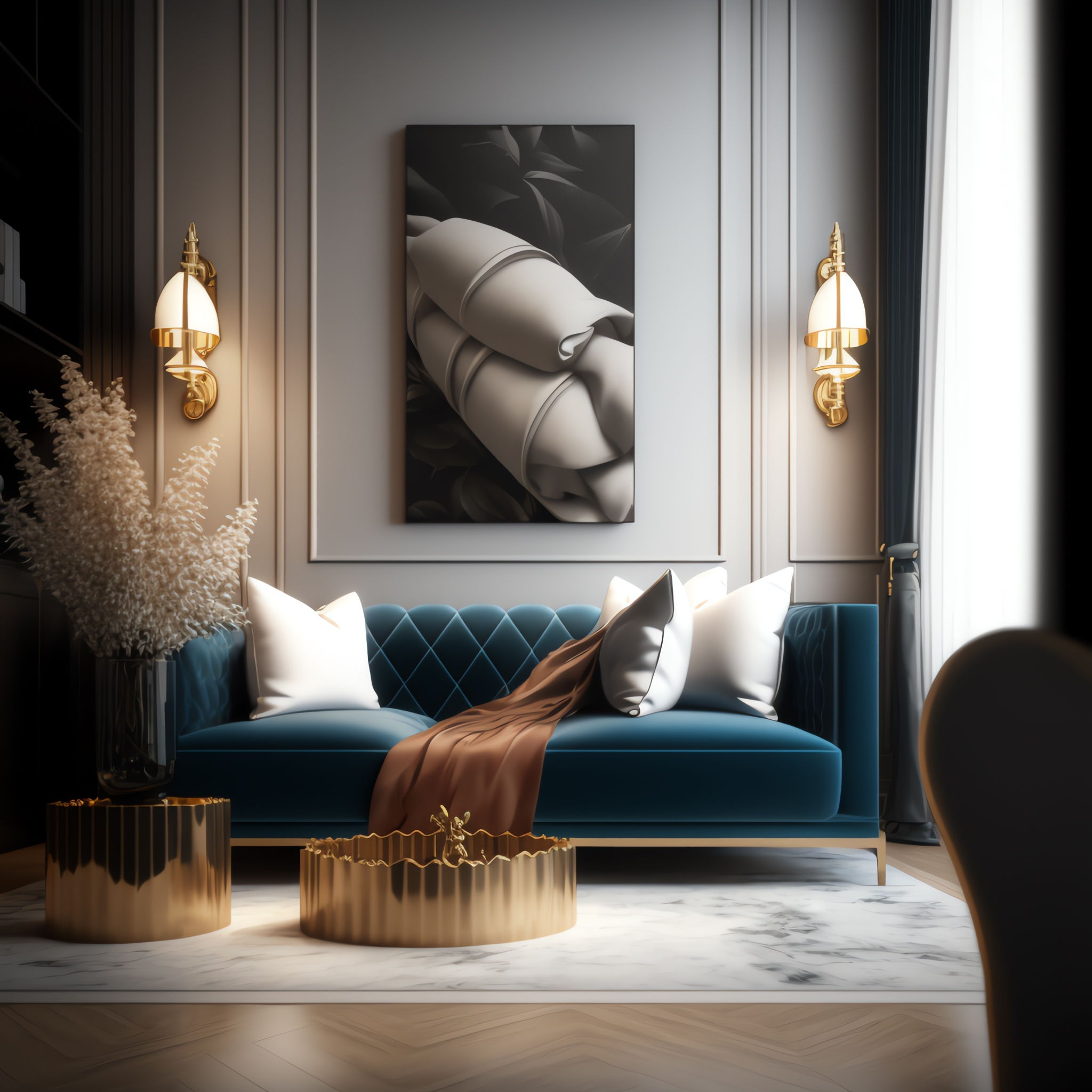 图片[61]-全球设计案例智能库_OJBKAI.COM轻奢简欧客餐厅_Midjourney灵感图库-全球设计案例智能库_OJBKAI.COM设计智库