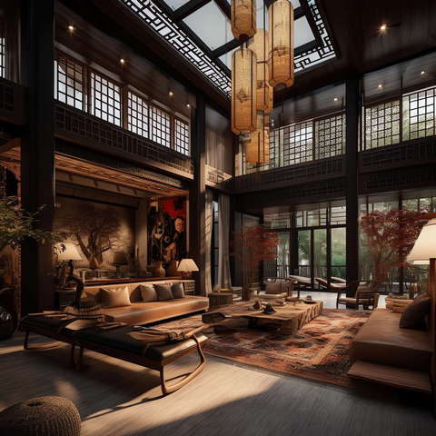 图片[29]-全球设计案例智能库_OJBKAI.COM古典中式客厅Midjourney灵感图库-_设计智库－全球设计案例智能库_OJBKAI.COM-全球设计案例智能库_OJBKAI.COM设计智库