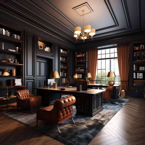 图片[12]-全球设计案例智能库_OJBKAI.COM美式风格办公桌Midjourney灵感图库-_设计智库－全球设计案例智能库_OJBKAI.COM-全球设计案例智能库_OJBKAI.COM设计智库