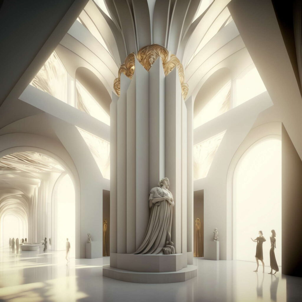 图片[16]-全球设计案例智能库_OJBKAI.COM白色博物馆大厅Midjourney灵感图库-_设计智库－全球设计案例智能库_OJBKAI.COM-全球设计案例智能库_OJBKAI.COM设计智库