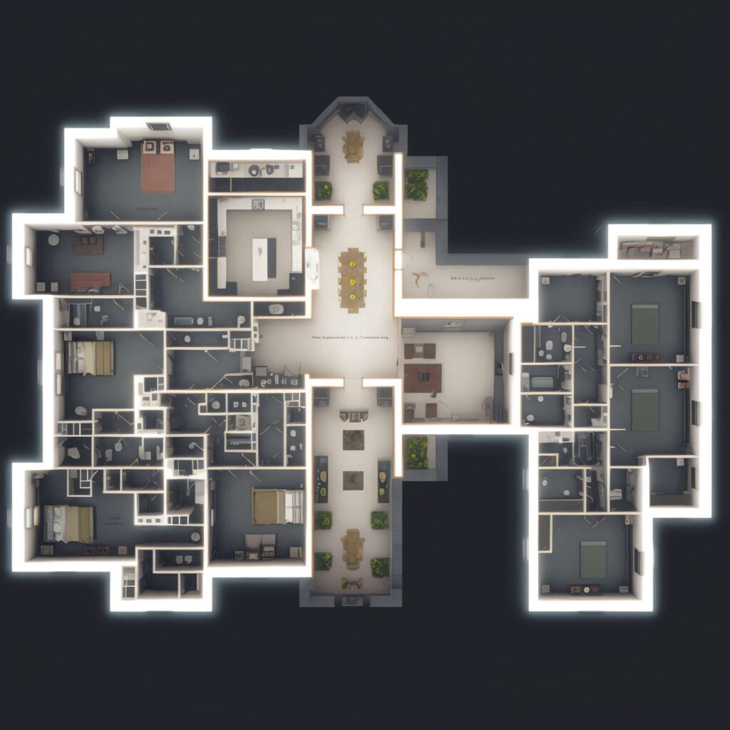 图片[26]-全球设计案例智能库_OJBKAI.COM别墅平面布局图Midjourney灵感图库-名师联智库－全球设计案例智能库名师联素材平台-全球设计案例智能库_OJBKAI.COM设计智库