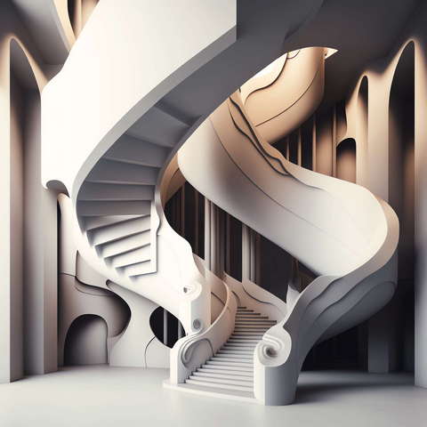 图片[24]-全球设计案例智能库_OJBKAI.COM科幻旋转楼梯-2_Midjourney灵感图库-设计智库－全球设计案例智能库_OJBKAI.COM-全球设计案例智能库_OJBKAI.COM设计智库