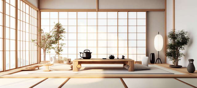 家装日式客厅Midjourney灵感图库-_设计智库－全球设计案例智能库_OJBKAI.COM-全球设计案例智能库_OJBKAI.COM设计智库