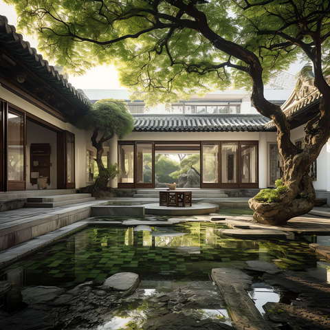 图片[36]-全球设计案例智能库_OJBKAI.COM别墅庭院景观Midjourney灵感图库-_设计智库－全球设计案例智能库_OJBKAI.COM-全球设计案例智能库_OJBKAI.COM设计智库