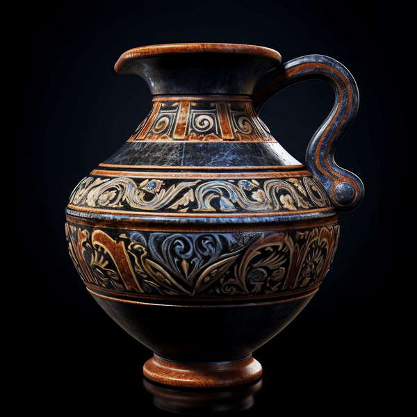 复古花瓶Midjourney灵感图库-_设计智库－全球设计案例智能库_OJBKAI.COM-全球设计案例智能库_OJBKAI.COM设计智库