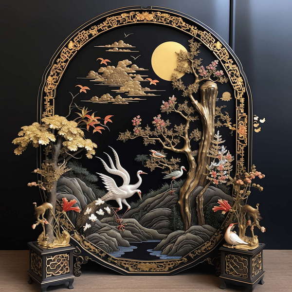 图片[19]-全球设计案例智能库_OJBKAI.COM古典中式屏风Midjourney灵感图库-_设计智库－全球设计案例智能库_OJBKAI.COM-全球设计案例智能库_OJBKAI.COM设计智库