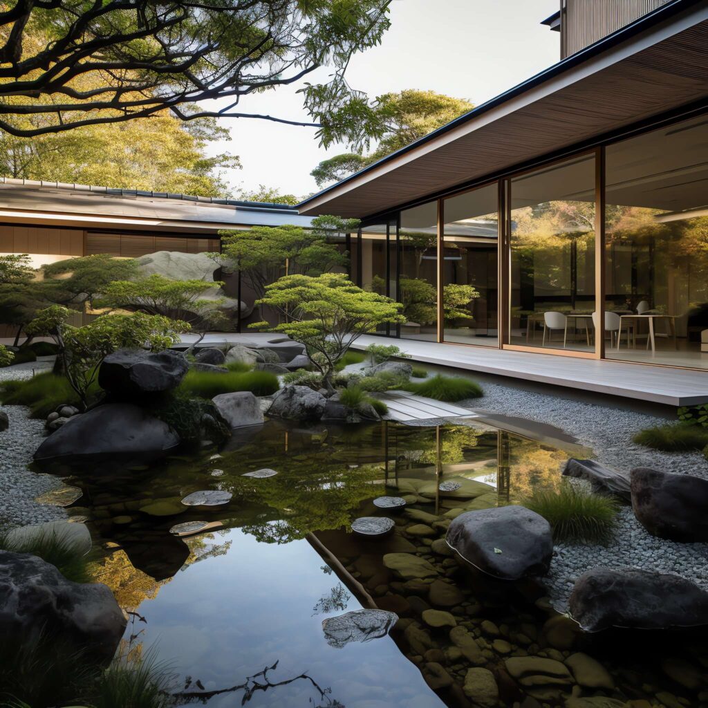 图片[8]-全球设计案例智能库_OJBKAI.COM中式别墅庭院Midjourney灵感图库-_设计智库－全球设计案例智能库_OJBKAI.COM-全球设计案例智能库_OJBKAI.COM设计智库