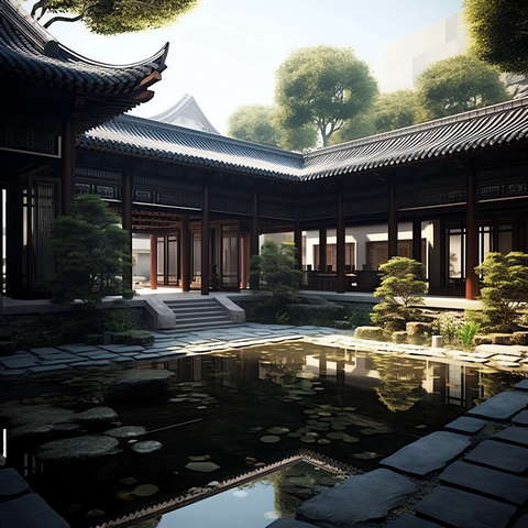 图片[56]-全球设计案例智能库_OJBKAI.COM中式四合院Midjourney灵感图库-_设计智库－全球设计案例智能库_OJBKAI.COM-全球设计案例智能库_OJBKAI.COM设计智库