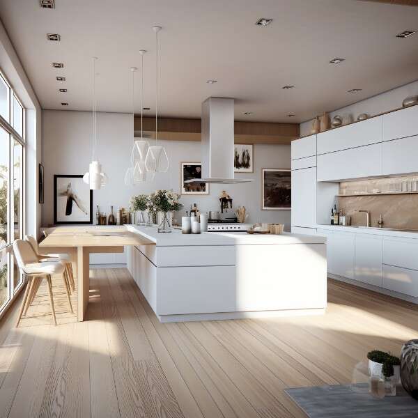 北欧风格厨房_Midjourney灵感图库158P-全球设计案例智能库_OJBKAI.COM设计智库