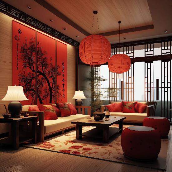 图片[47]-全球设计案例智能库_OJBKAI.COM别墅中式客厅Midjourney灵感图库-_设计智库－全球设计案例智能库_OJBKAI.COM-全球设计案例智能库_OJBKAI.COM设计智库