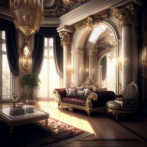 图片[14]-全球设计案例智能库_OJBKAI.COM复古奢华客厅设计Midjourney灵感图库-_设计智库－全球设计案例智能库_OJBKAI.COM-全球设计案例智能库_OJBKAI.COM设计智库