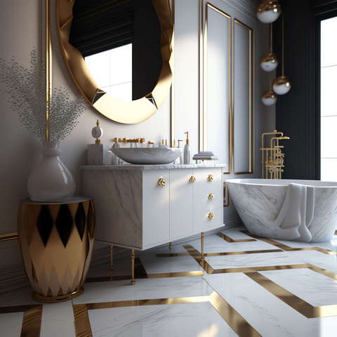 图片[13]-全球设计案例智能库_OJBKAI.COM新古典卫生间设计Midjourney灵感图库-_设计智库－全球设计案例智能库_OJBKAI.COM-全球设计案例智能库_OJBKAI.COM设计智库