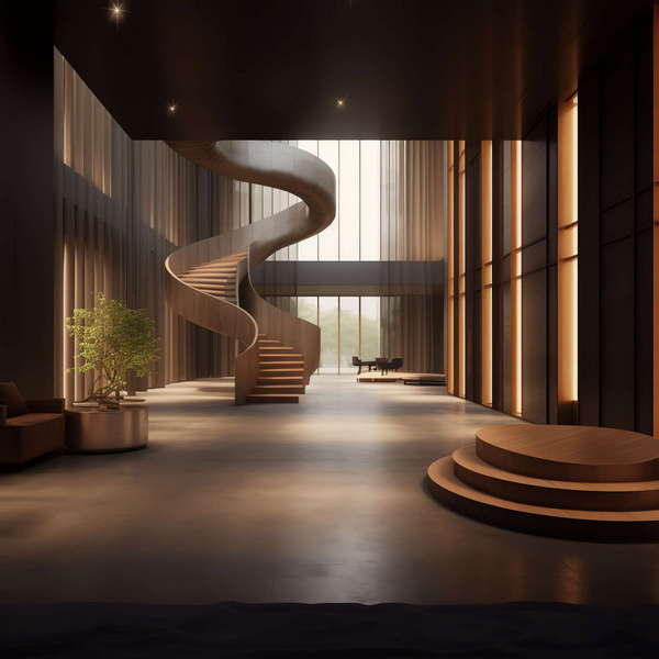图片[24]-全球设计案例智能库_OJBKAI.COM酒店前卫时尚现代楼梯Midjourney灵感图库-_设计智库－全球设计案例智能库_OJBKAI.COM-全球设计案例智能库_OJBKAI.COM设计智库