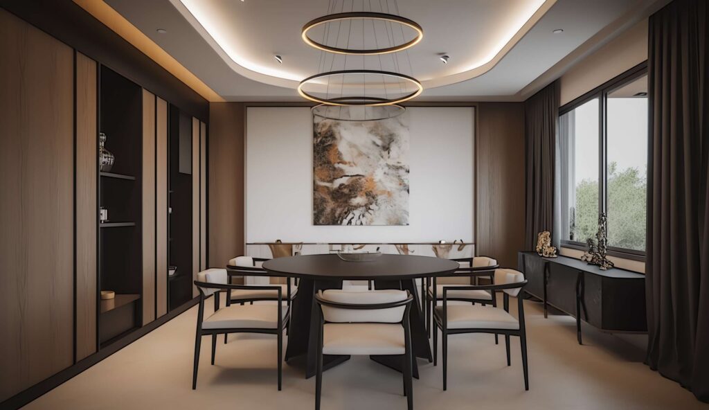 图片[10]-全球设计案例智能库_OJBKAI.COM家装新中式餐厅Midjourney灵感图库-_设计智库－全球设计案例智能库_OJBKAI.COM-全球设计案例智能库_OJBKAI.COM设计智库