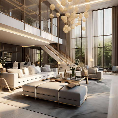 图片[11]-全球设计案例智能库_OJBKAI.COM现代前卫时尚挑高客厅Midjourney灵感图库-_设计智库－全球设计案例智能库_OJBKAI.COM-全球设计案例智能库_OJBKAI.COM设计智库