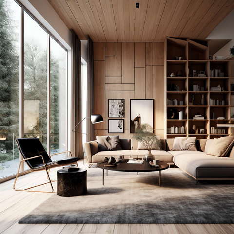 图片[11]-全球设计案例智能库_OJBKAI.COM家装原木风现代客厅Midjourney灵感图库-_设计智库－全球设计案例智能库_OJBKAI.COM-全球设计案例智能库_OJBKAI.COM设计智库