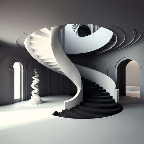 图片[2]-全球设计案例智能库_OJBKAI.COM复古旋转楼梯-5_Midjourney灵感图库-设计智库－全球设计案例智能库_OJBKAI.COM-全球设计案例智能库_OJBKAI.COM设计智库