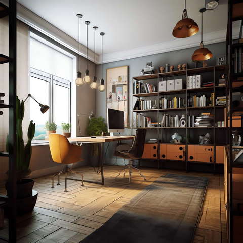 图片[25]-全球设计案例智能库_OJBKAI.COM工业风格书房Midjourney灵感图库-_设计智库－全球设计案例智能库_OJBKAI.COM-全球设计案例智能库_OJBKAI.COM设计智库