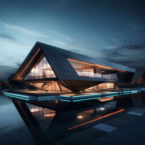 图片[2]-全球设计案例智能库_OJBKAI.COM别墅建筑外观Midjourney灵感图库-_设计智库－全球设计案例智能库_OJBKAI.COM-全球设计案例智能库_OJBKAI.COM设计智库