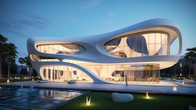 图片[11]-全球设计案例智能库_OJBKAI.COM别墅建筑外观未来科技感Midjourney灵感图库-_设计智库－全球设计案例智能库_OJBKAI.COM-全球设计案例智能库_OJBKAI.COM设计智库
