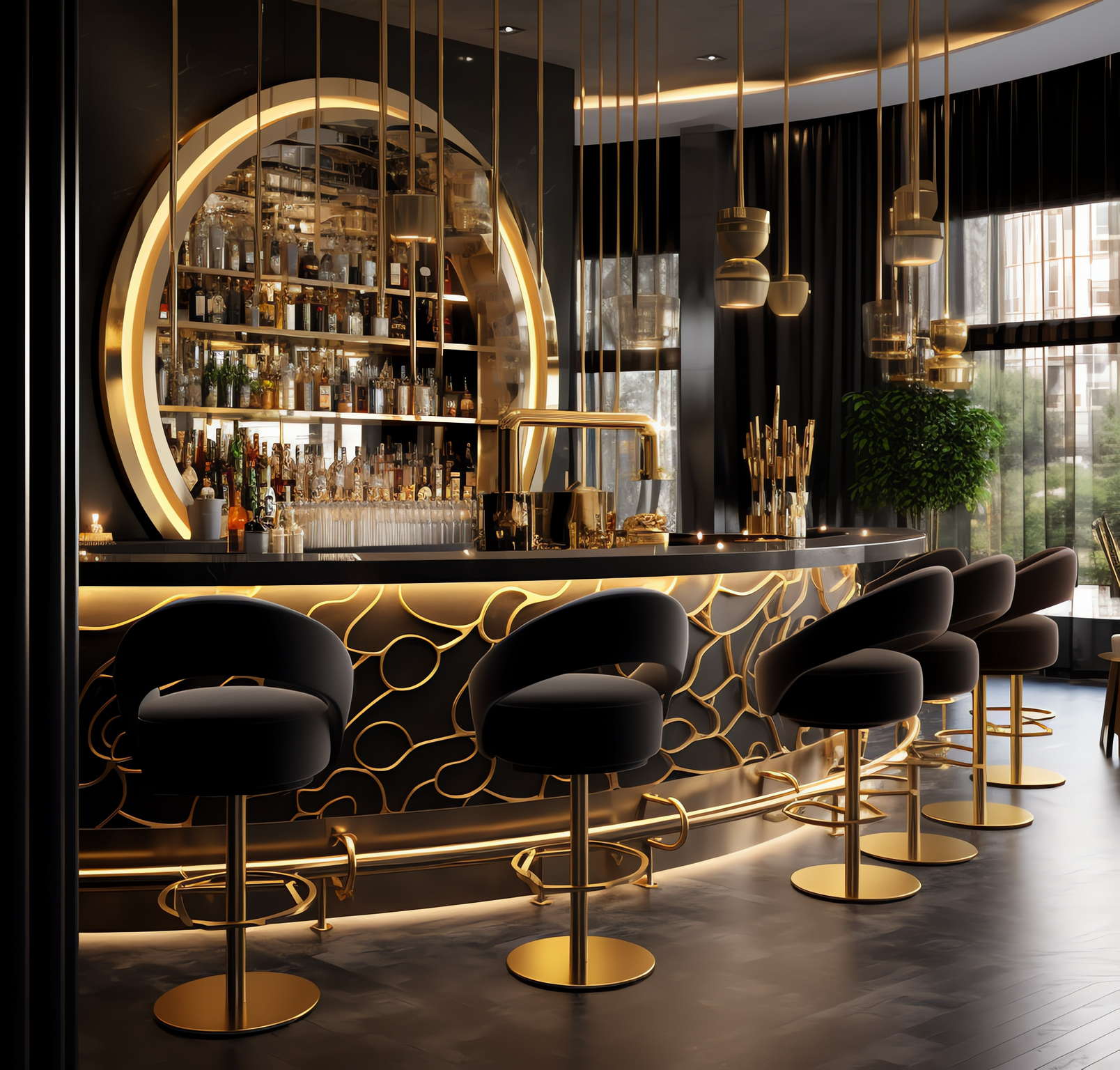 复古酒吧台_Midjourney灵感图库-_设计智库－全球设计案例智能库_OJBKAI.COM-全球设计案例智能库_OJBKAI.COM设计智库