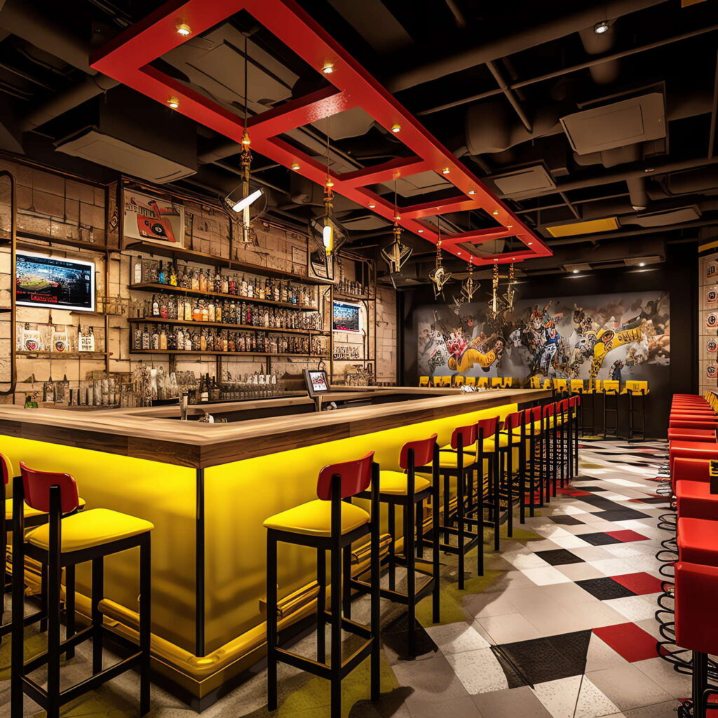 图片[20]-全球设计案例智能库_OJBKAI.COM赛博朋克风霓虹灯设计酒吧吧台区_Midjourney灵感图库-_设计智库－全球设计案例智能库_OJBKAI.COM-全球设计案例智能库_OJBKAI.COM设计智库