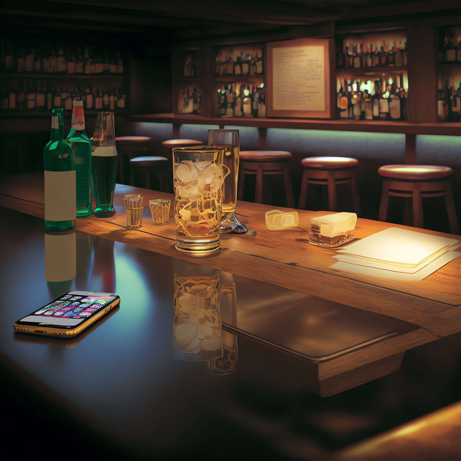 雪茄吧红酒吧2_Midjourney灵感图库-_设计智库-全球设计案例智能库_OJBKAI.COM-全球设计案例智能库_OJBKAI.COM设计智库