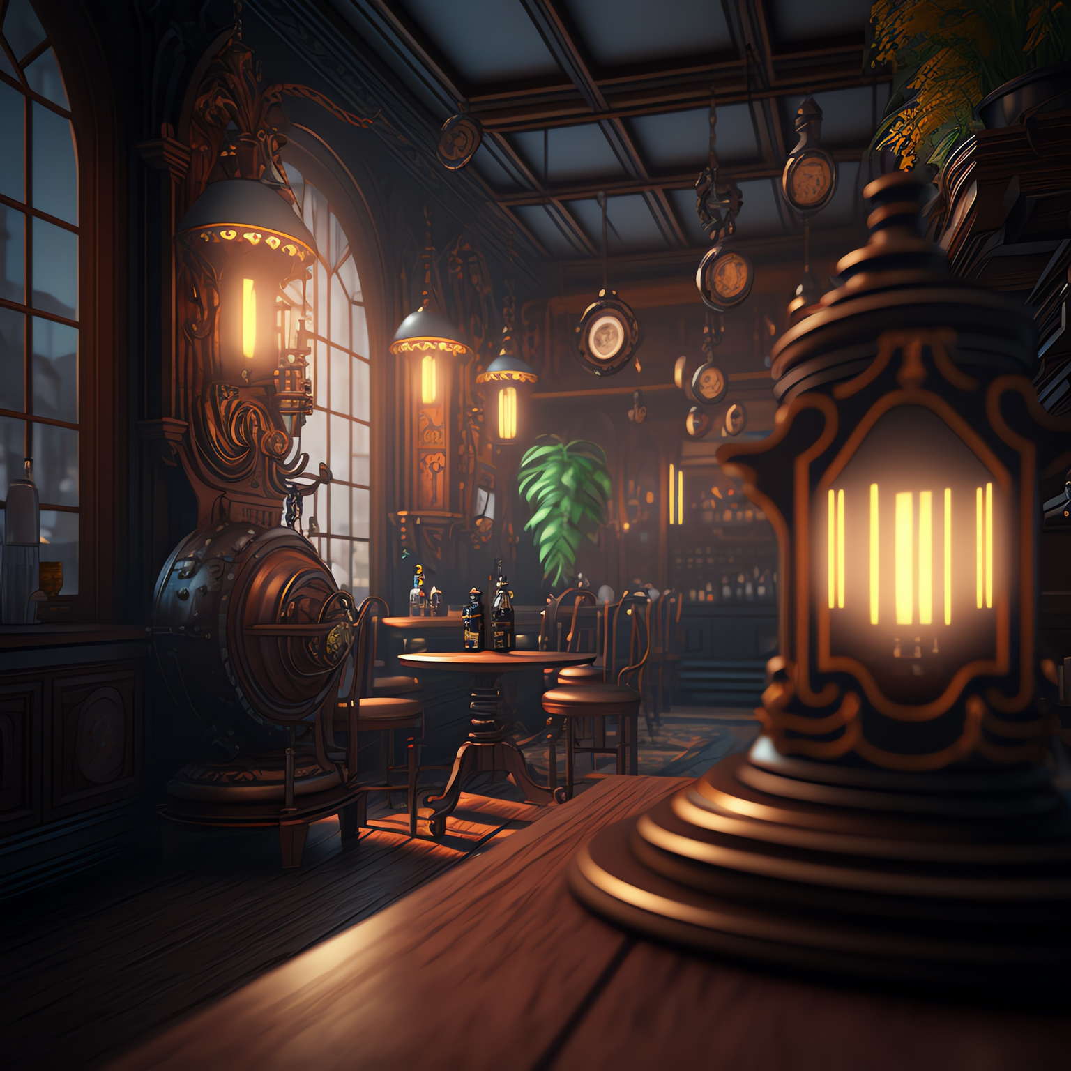 雪茄吧红酒吧3_Midjourney灵感图库-设计智库－全球设计案例智能库_OJBKAI.COM-全球设计案例智能库_OJBKAI.COM设计智库